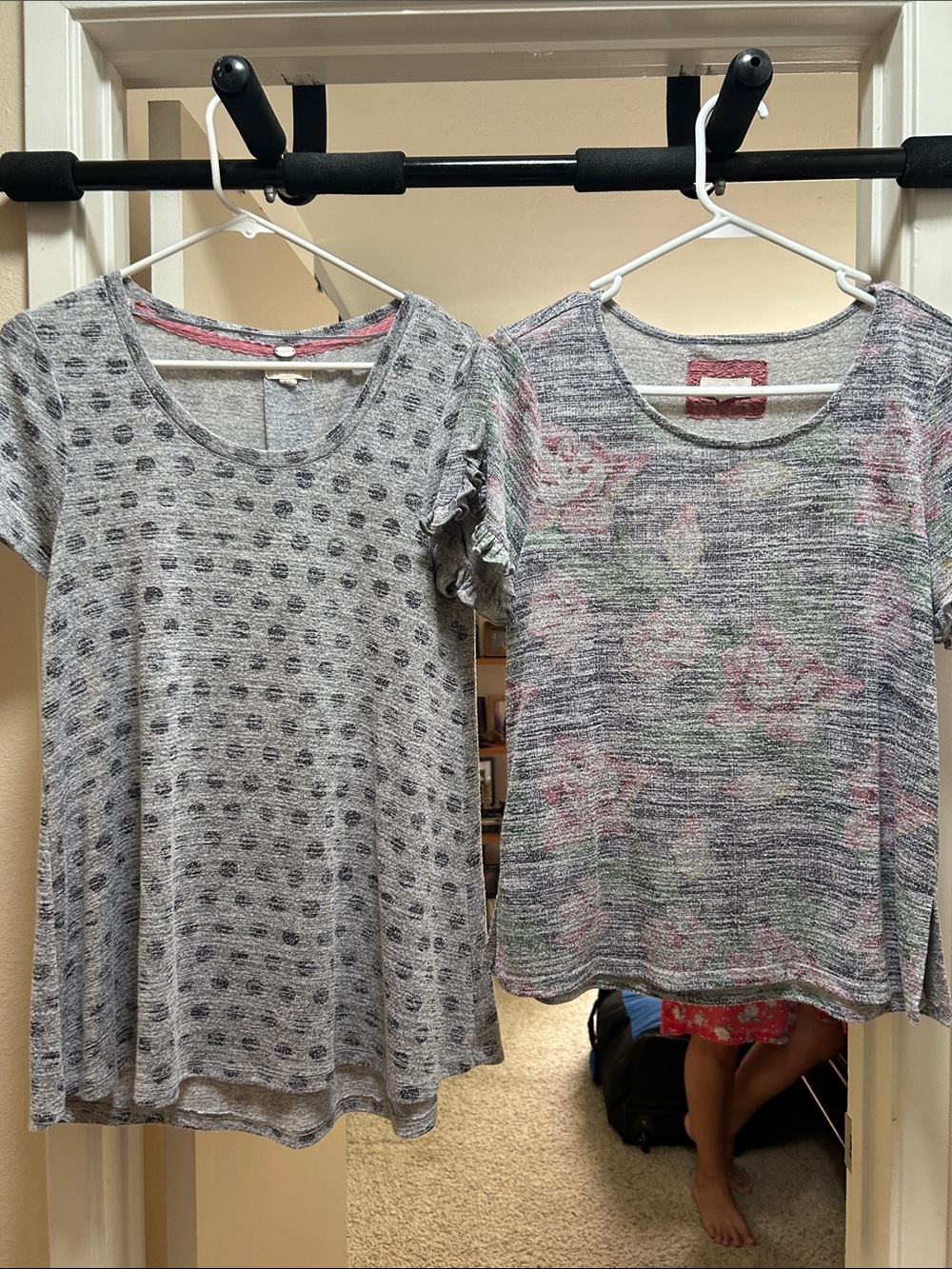 Cupio Short Sleeve Scoop Neck Top set